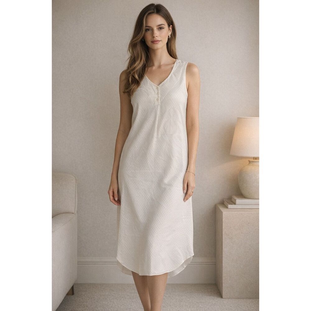 Vintage Christian DIOR slip dress satin nightgown B18